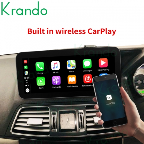 Krando Android 12.0 8+256 10.25 Inch Car Radio for Mercedes Benz E Coupe C207 Coupe E200 E230 E260 RHD 2009-2016 Two Door