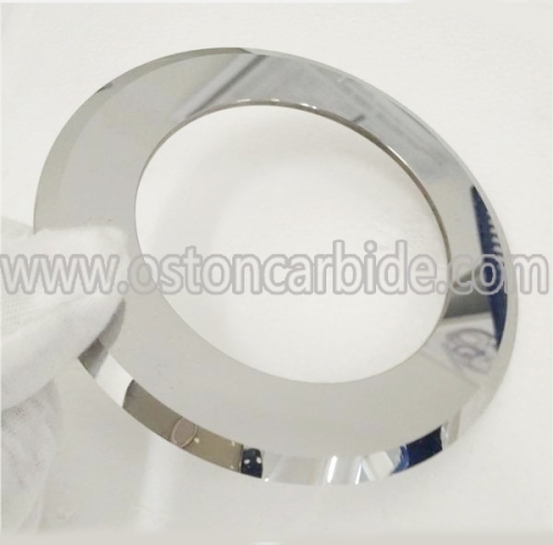 Φ270*Φ140*1.3mm Single Bevelled Tungsten Carbide Upper Slitter knife for Tissue Cutting Machine