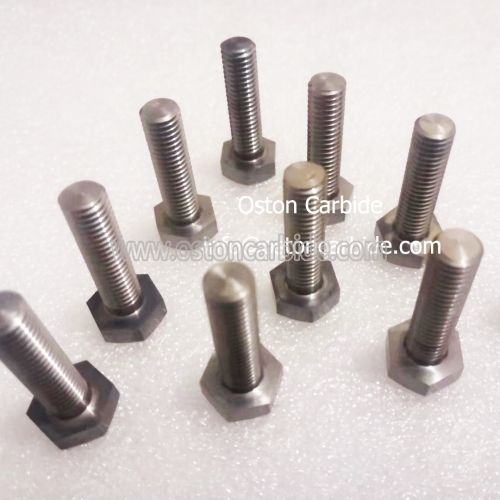 YG15 Carbide Factory Supplying High Impact Strength Tungsten Carbide Hex Bolts with M5 Tungsten Carbide Screw