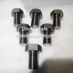 Din 912 High Hardness and Strong Impact Strength Tungsten Carbide Hexagon Bolts with ISO standard Carbide Screw