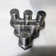 Din 912 High Hardness and Strong Impact Strength Tungsten Carbide Hexagon Bolts with ISO standard Carbide Screw