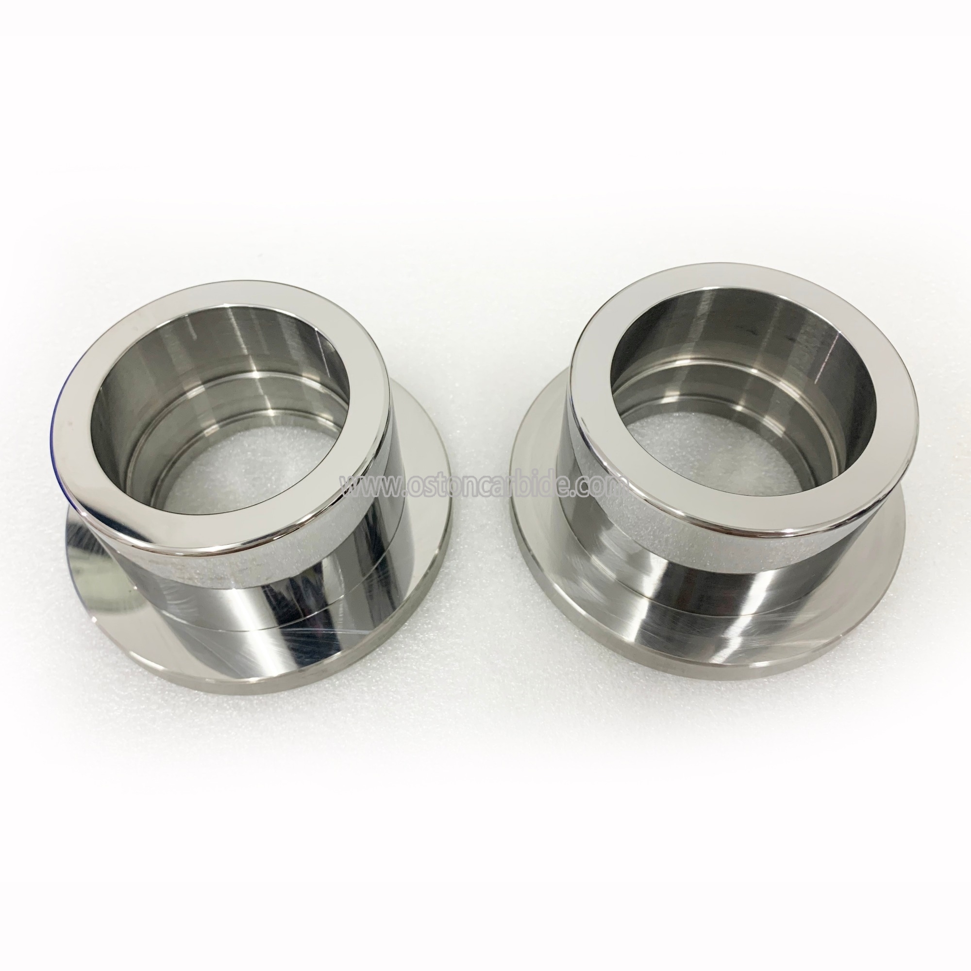 Dia 300mm Tungsten Carbide Bushing, High Hardness Cemented Carbide Shaft Rings for Gas Industry Protecting Pumps Sleeve