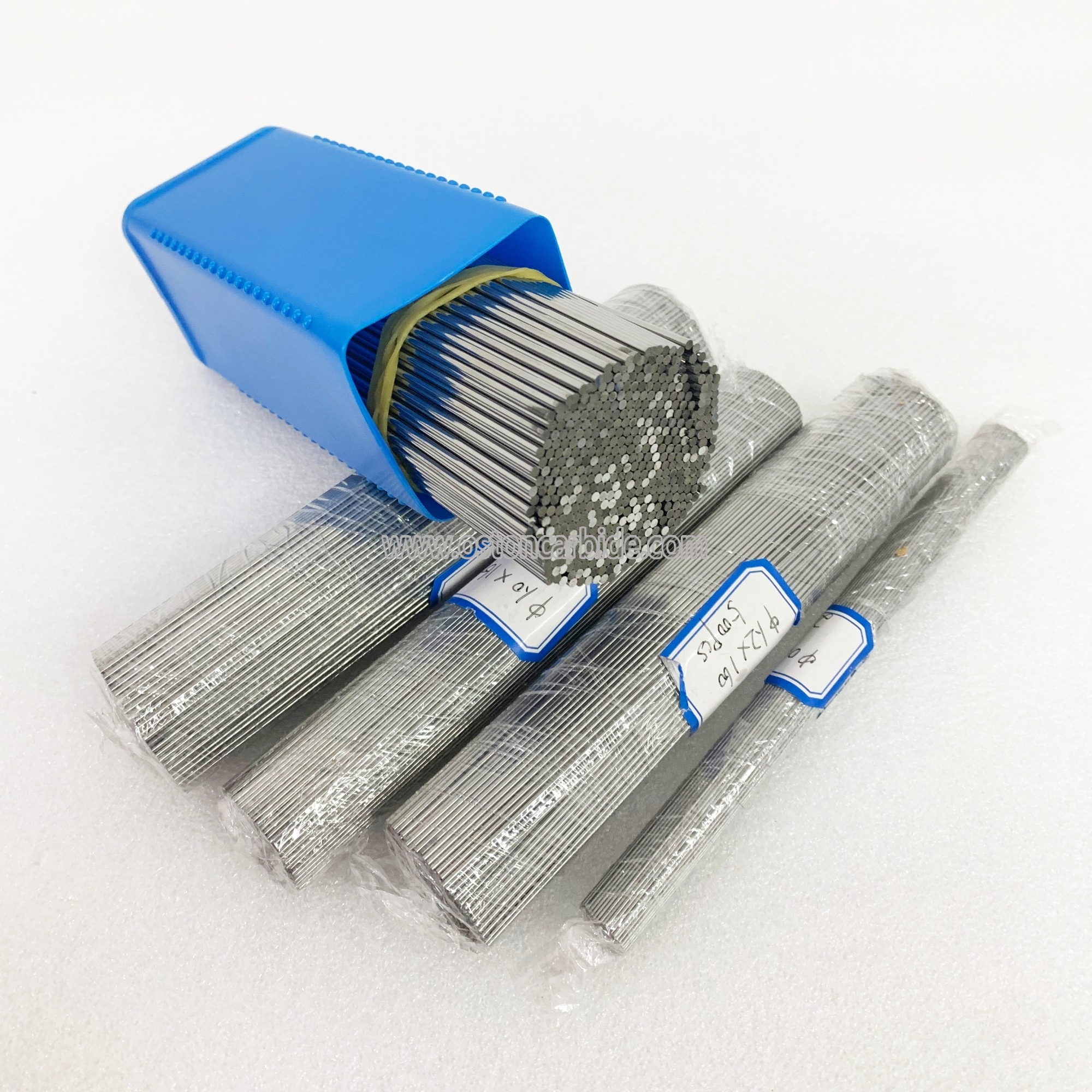 Dia 0.8/1.0*160mm Solid Tungsten Carbide Pins for Sandblasting Granite
