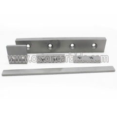 YW1 / YG15 Tungsten Carbide Strips with Holes for Carbide Rectangular Shear Cutter