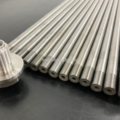 500mm Solid Carbide thermorewell rods with M17 Scr...