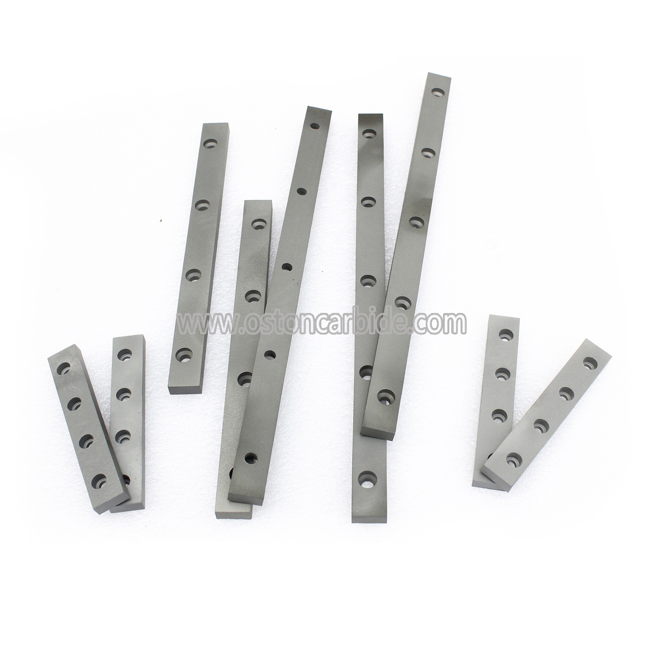 YW1 / YG15 Tungsten Carbide Strips with Holes for Carbide Rectangular Shear Cutter