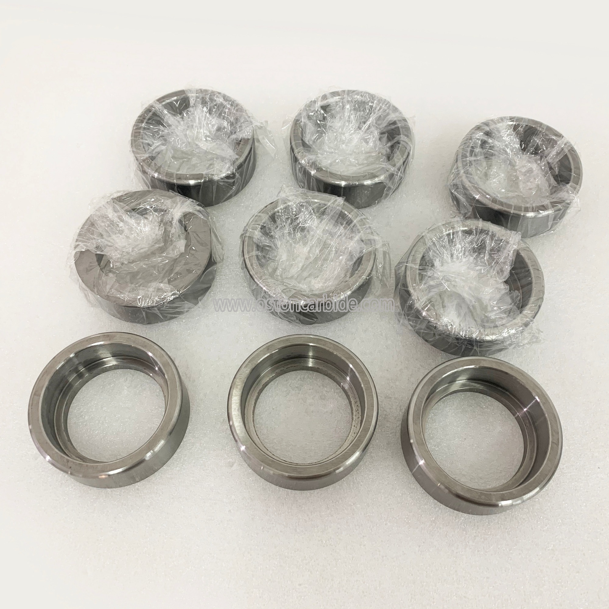 YN10 Non-Magnetic Tungsten Carbide Sealing Rings Customized Cemented Carbide Wear Parts