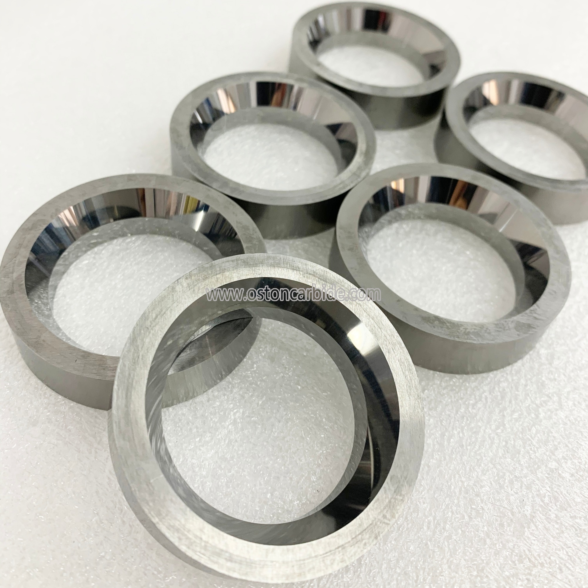 K30 Φ57*13*Φ39.4mm Customized Polished Tungsten Carbide Saddle for HQA Automatic Spraying Device