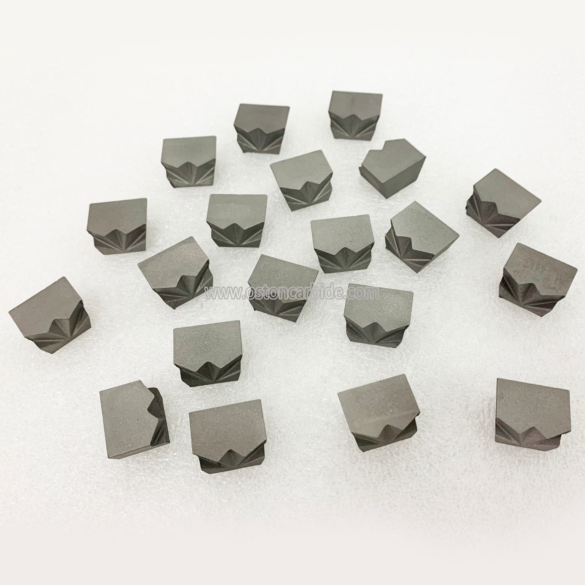 Solid YG20C tungsten carbide nail brazed gripper dies and cutter
