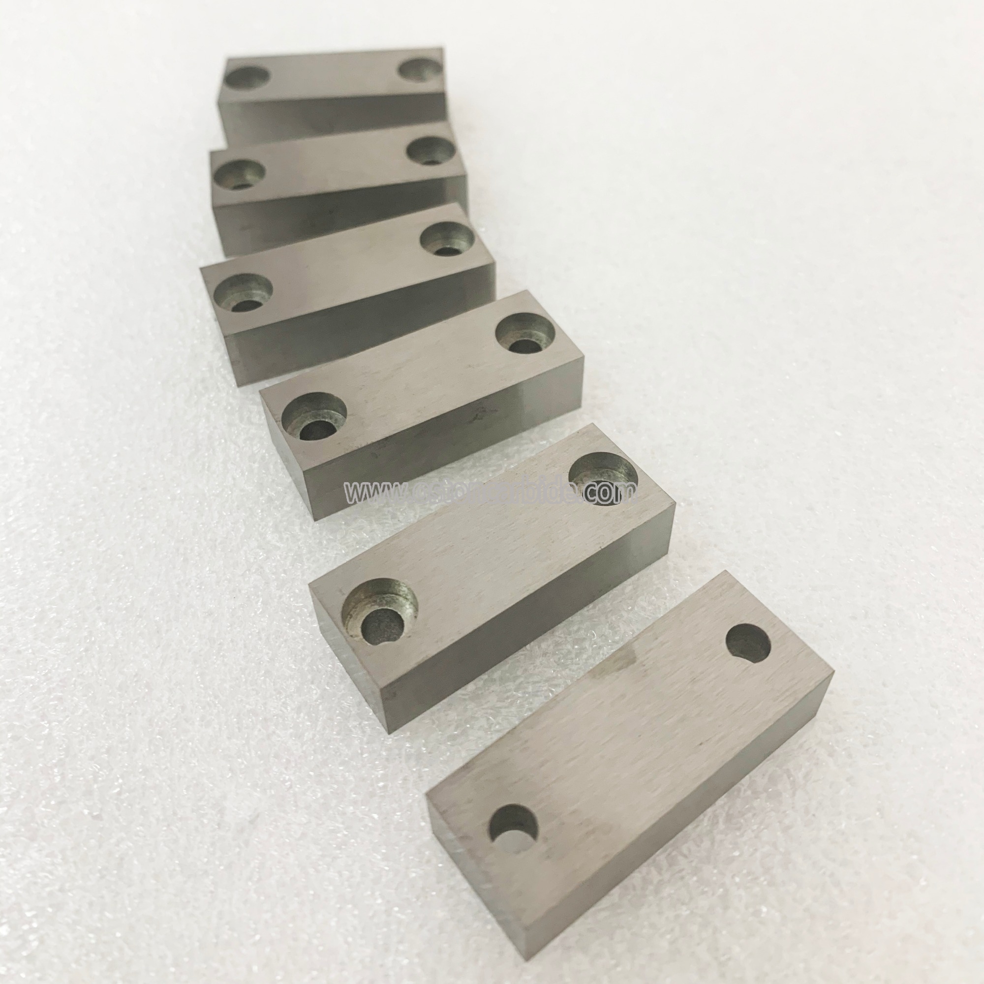 YG8C Anti Wear Carbide Retangular Blocks with Fixed hole