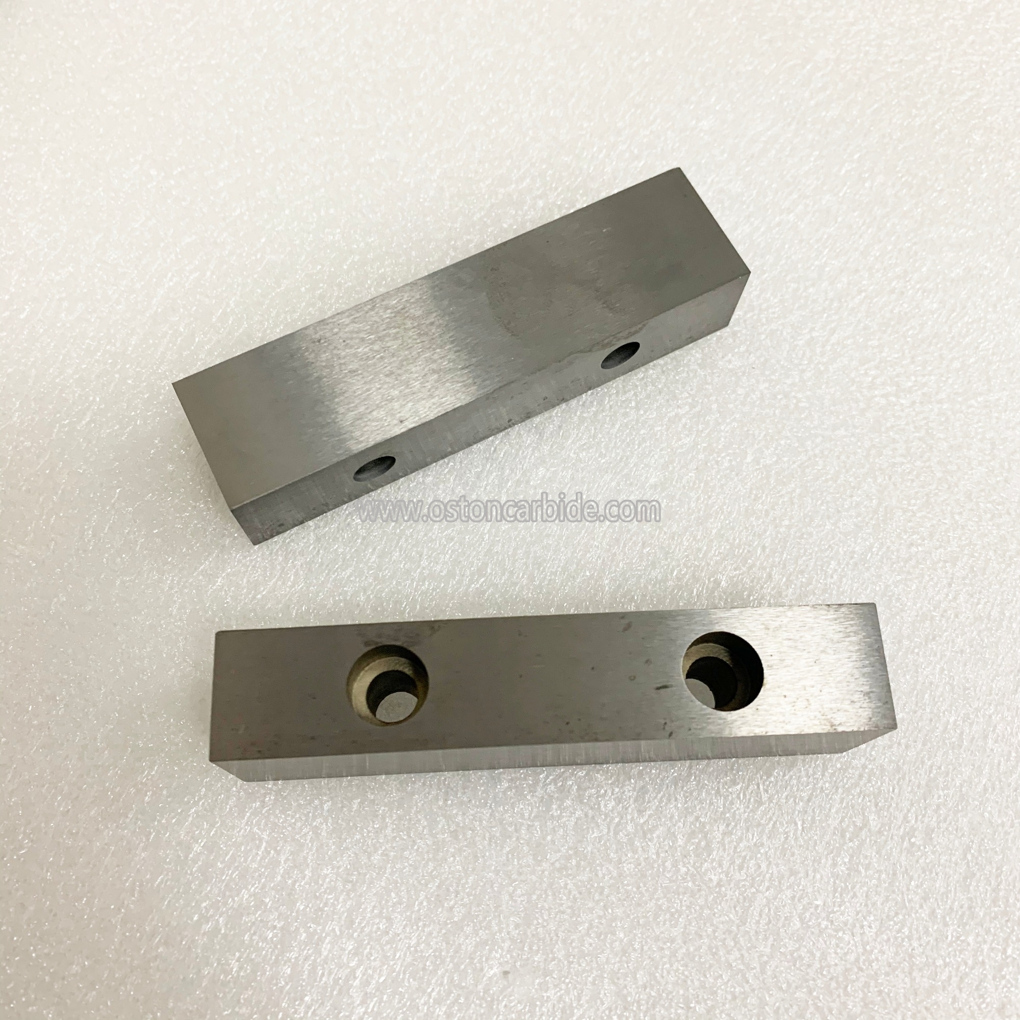 High Precision Tungsten Carbide Strip Cutter with Holes