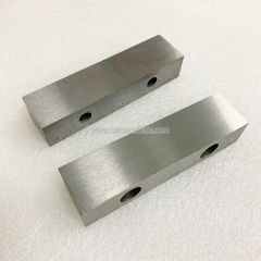 High Precision Tungsten Carbide Strip Cutter with Holes