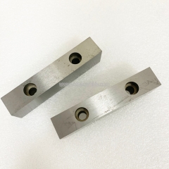 High Precision Tungsten Carbide Strip Cutter with Holes