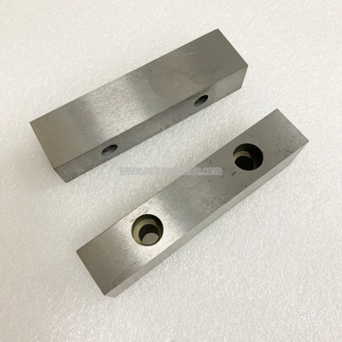 High Precision Tungsten Carbide Strip Cutter with Holes