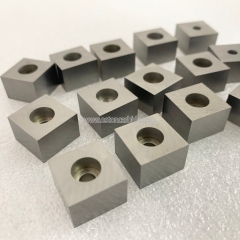 K30 Tungsten Carbide Square Blocks with Fixing Bore Hole for Decanter Centrifuge