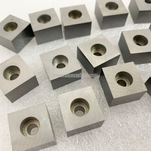 K30 Tungsten Carbide Square Blocks with Fixing Bore Hole for Decanter Centrifuge