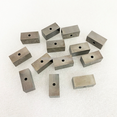 YG20C Tungsten Carbide Rectangular Block with Fixing Bore hole