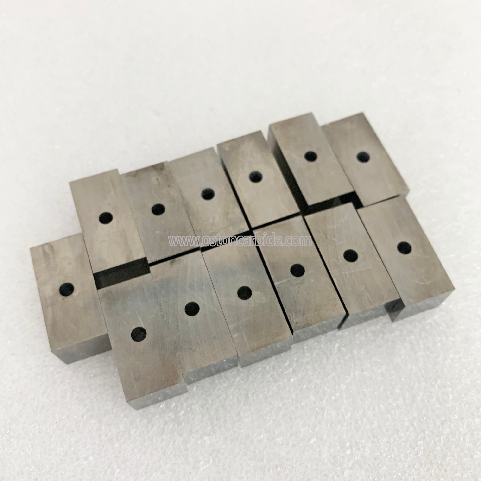 YG20C Tungsten Carbide Rectangular Block with Fixing Bore hole