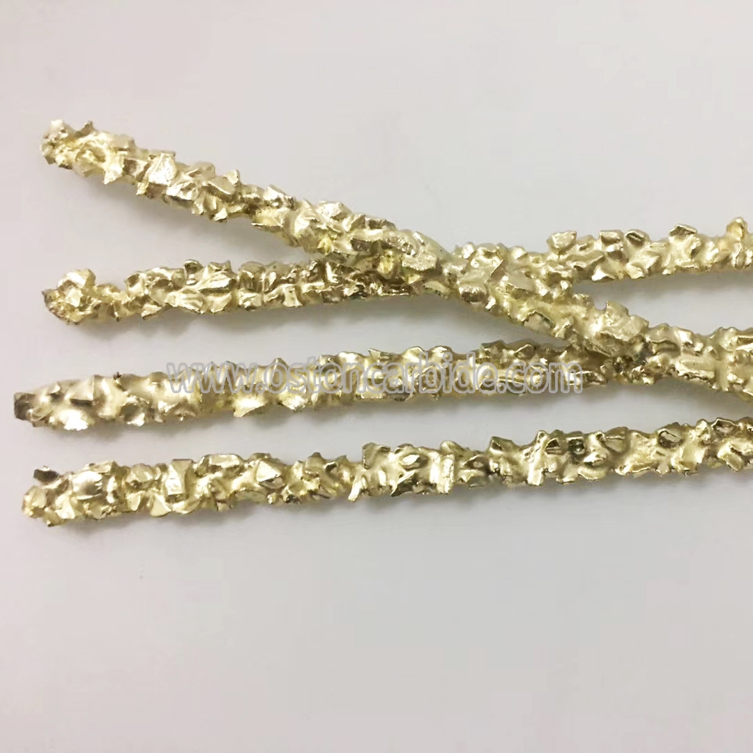 Golden Tungsten Carbide Bare Rods