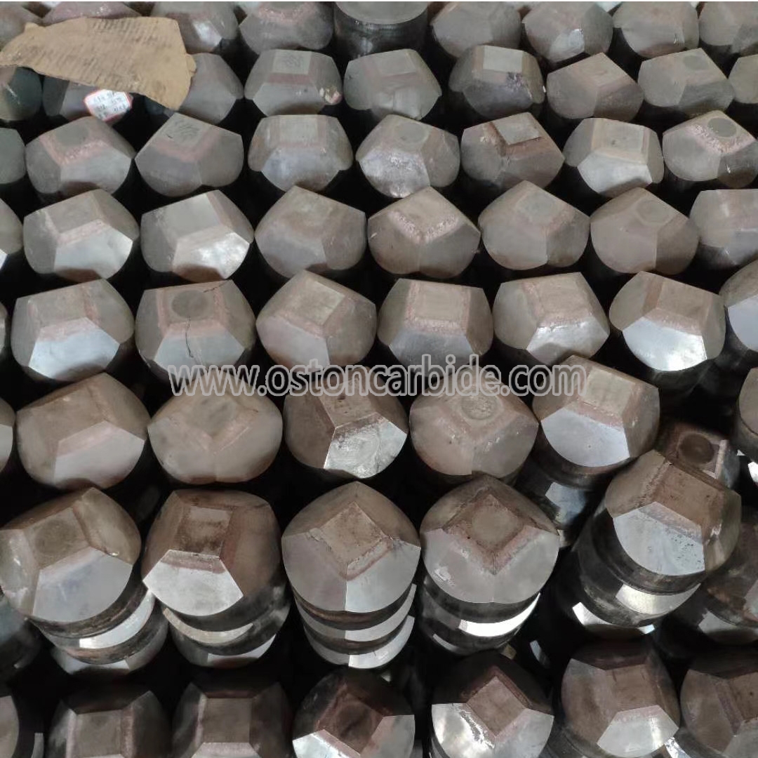 crushed tungsten carbide anvil particles