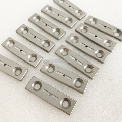 K30 Customized Tungsten Alloy Rectanglular Woodworking Blades with Fixed Hole 1