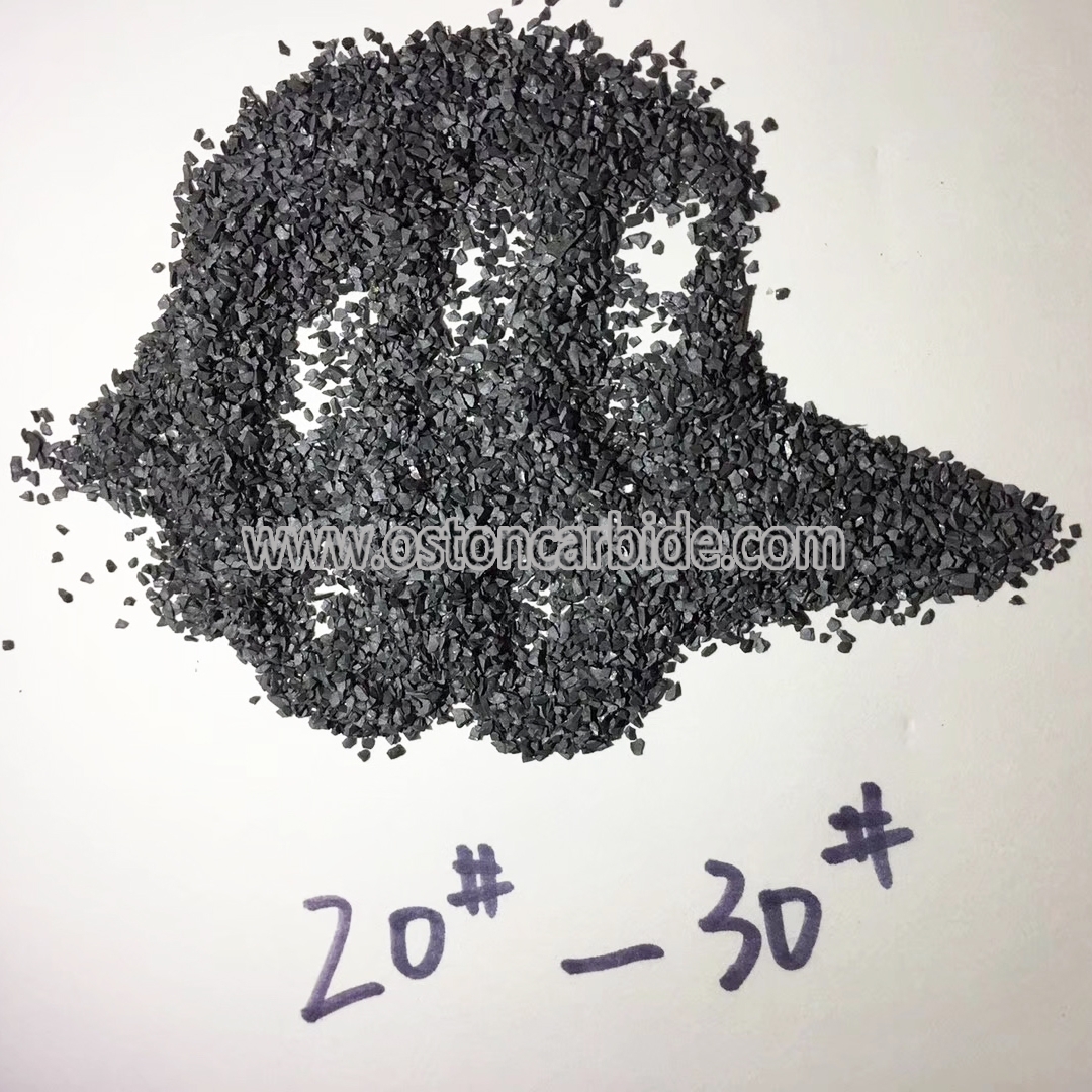 10-18 mesh YG8 Tungsten Carbide Crushed Particles from Original Carbide Anvil Material