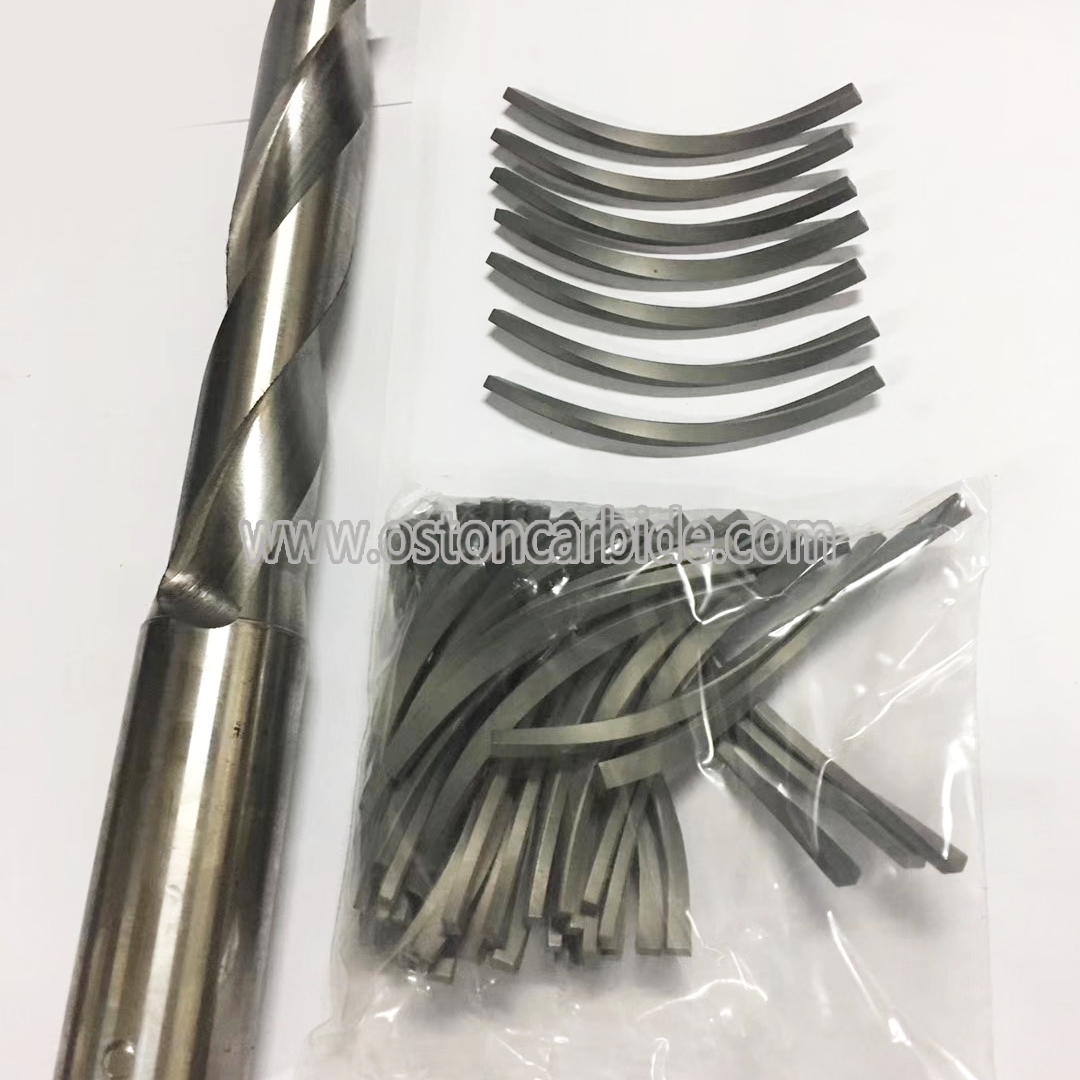 K20/K10 Tungsten Carbide Spiral Bars For Cutting Tool for Tungsten Carbide Helix Strips Cutter