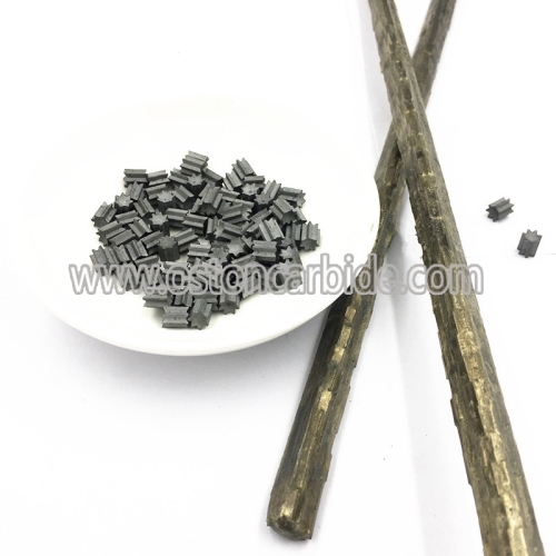 YN6 Tungsten Carbide Sawteeth Inserts for Cemented Carbide Hardfacing Tools