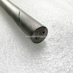 12% Cobalt Tungsten Carbide Round Bar , Hard Alloy Round Bar With Two Spiral Holes For Carbide Cutting Tools
