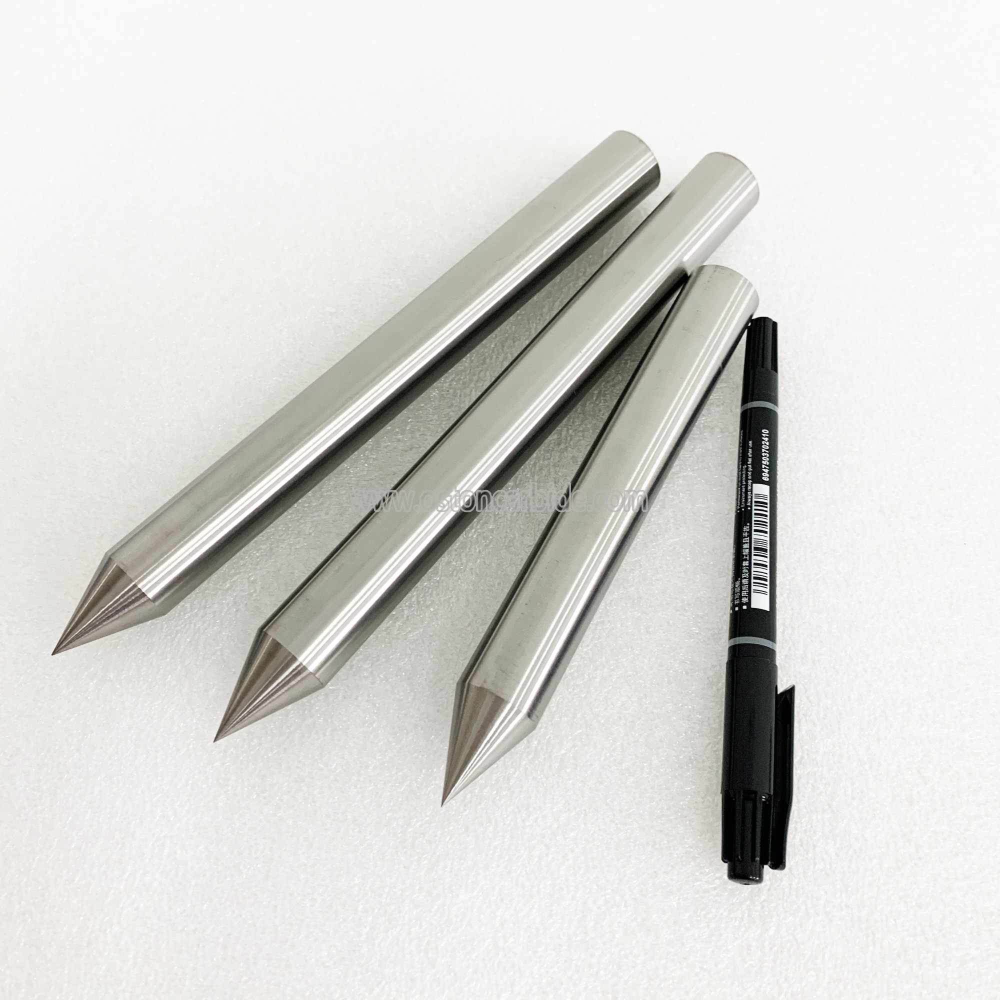 Tungsten carbide point pins