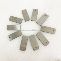 Tungsten Carbide Rectangular Plates With Shaft Holes 1