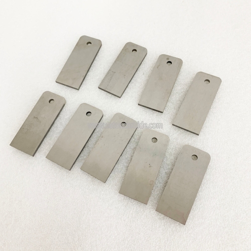 Tungsten Carbide Rectangular Plates With Shaft Holes 1