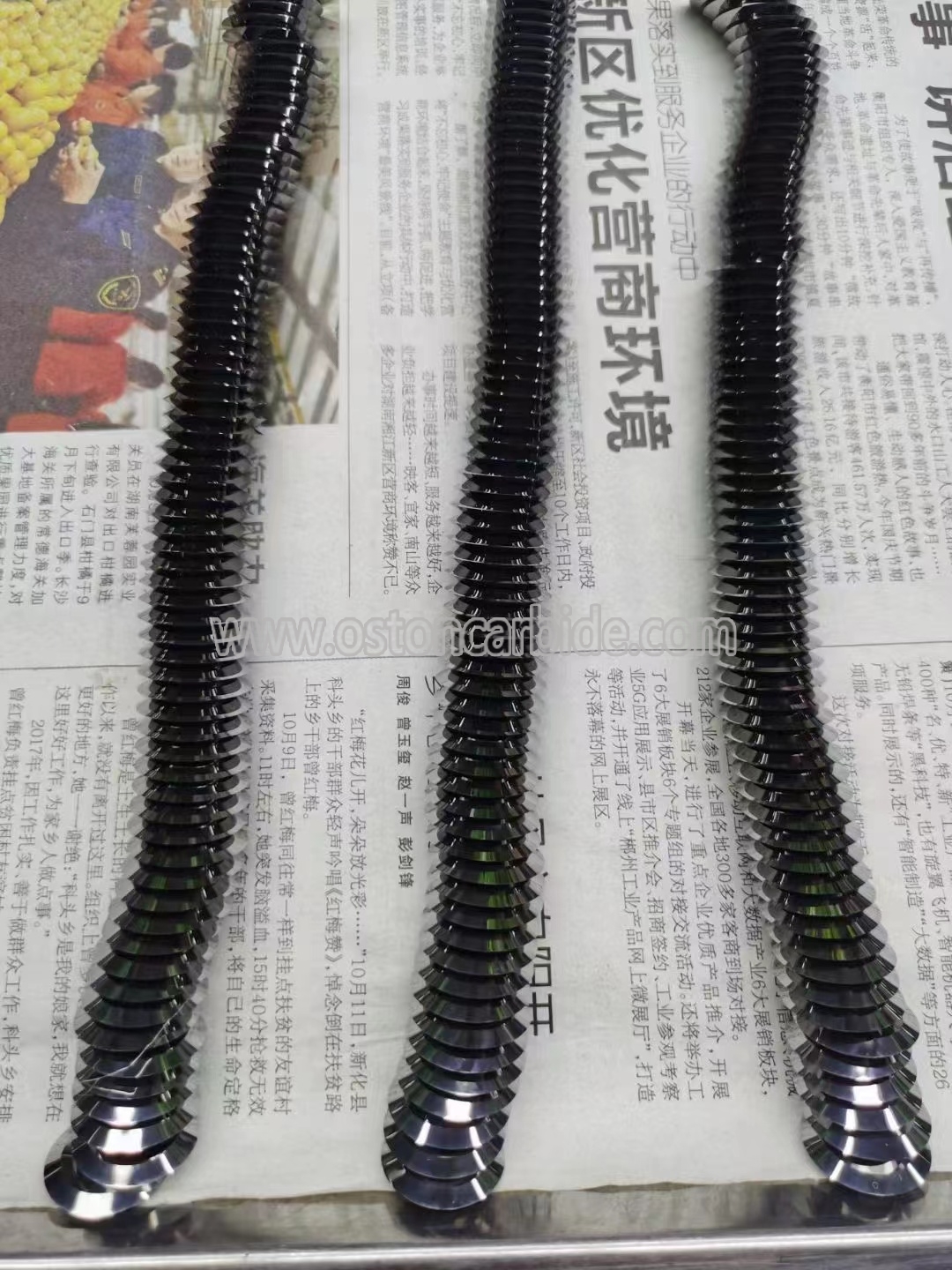 cemented carbide optical fiber cutting blades