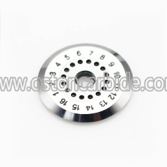 Φ20*Φ4*2mm Cemented Carbide Optical Fiber Cutting Blades Supplier