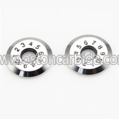 Φ20*Φ4*2mm Cemented Carbide Optical Fiber Cutting Blades Supplier