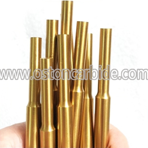 Tin Coating Tungsten carbide punches for microdrilling process onto 0.5mm thickness stainless steel