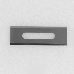 Tungsten carbide textile machine knife with 3 holes,Tungsten Carbide Industrial Razor blades