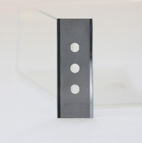 Tungsten carbide textile machine knife with 3 holes,Tungsten Carbide Industrial Razor blades