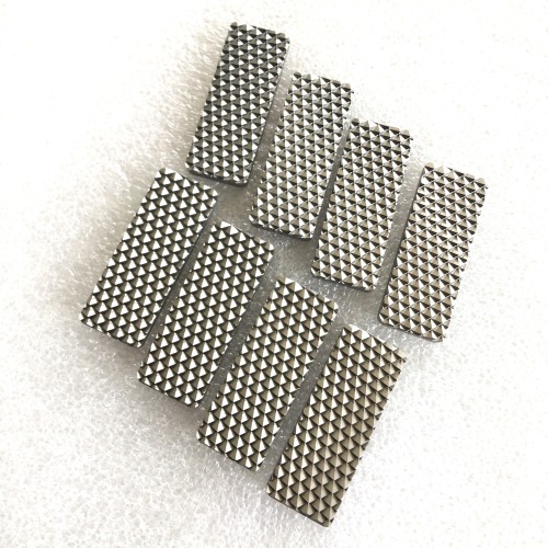 80mm Rectangular Carbide Dental Blade For Equine Floats