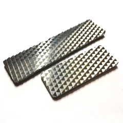 Cemented Carbide 50mm Rect Stick on blade for equine dental blades
