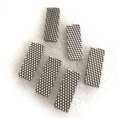 Cemented Carbide 50mm Rect Stick on blade for equine dental blades