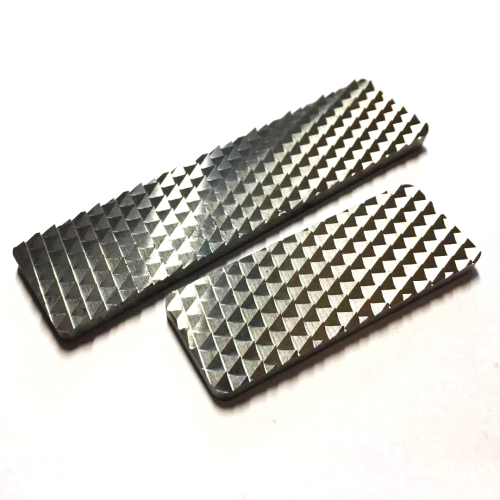 56mm Solid Carbide Oval Stick on blade for Equine Dental Floats