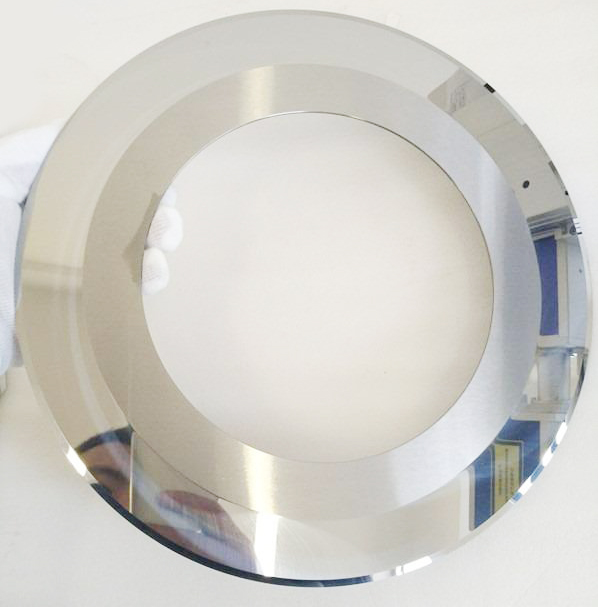 Φ270*Φ140*1.3mm Single Bevelled Tungsten Carbide Upper Slitter knife for Tissue Cutting Machine