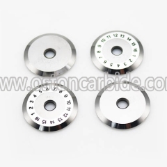12 Posititon High Precision Tungsten Carbide Optical Fiber Cutting Wheel Used for Fusion Splicer Machine