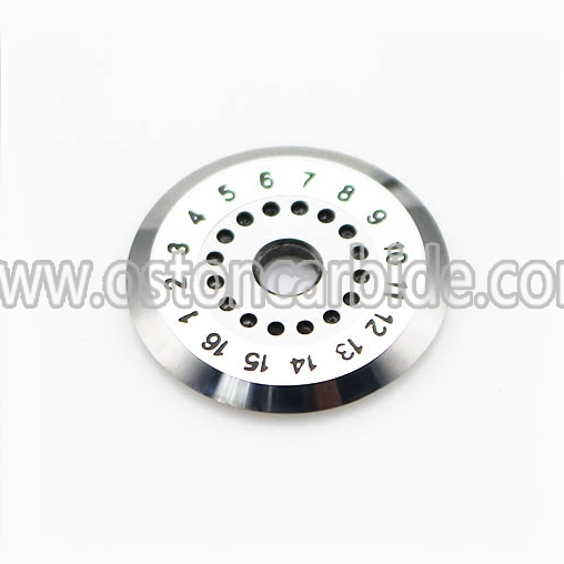 12 Posititon High Precision Tungsten Carbide Optical Fiber Cutting Wheel Used for Fusion Splicer Machine