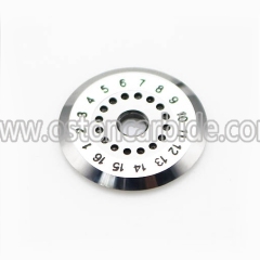12 Posititon High Precision Tungsten Carbide Optical Fiber Cutting Wheel Used for Fusion Splicer Machine