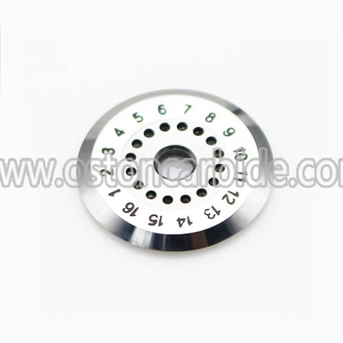 12 Posititon High Precision Tungsten Carbide Optical Fiber Cutting Wheel Used for Fusion Splicer Machine