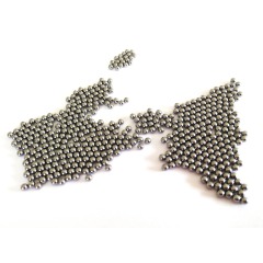 G25 3/32'' tungsten carbide machinery bearing ball...