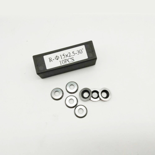Dia12*2.5mm-30 deg Round Carbide woodworking Insert for Wood Lathe Turning tools