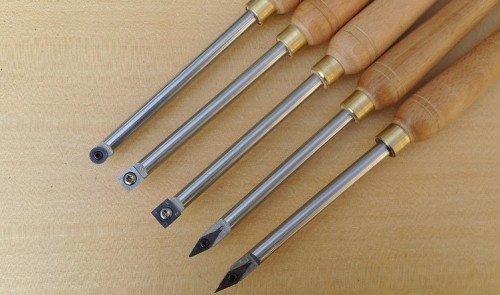 Wood Handle Round Shank Woodworking Tools with Original Carbide Cutters